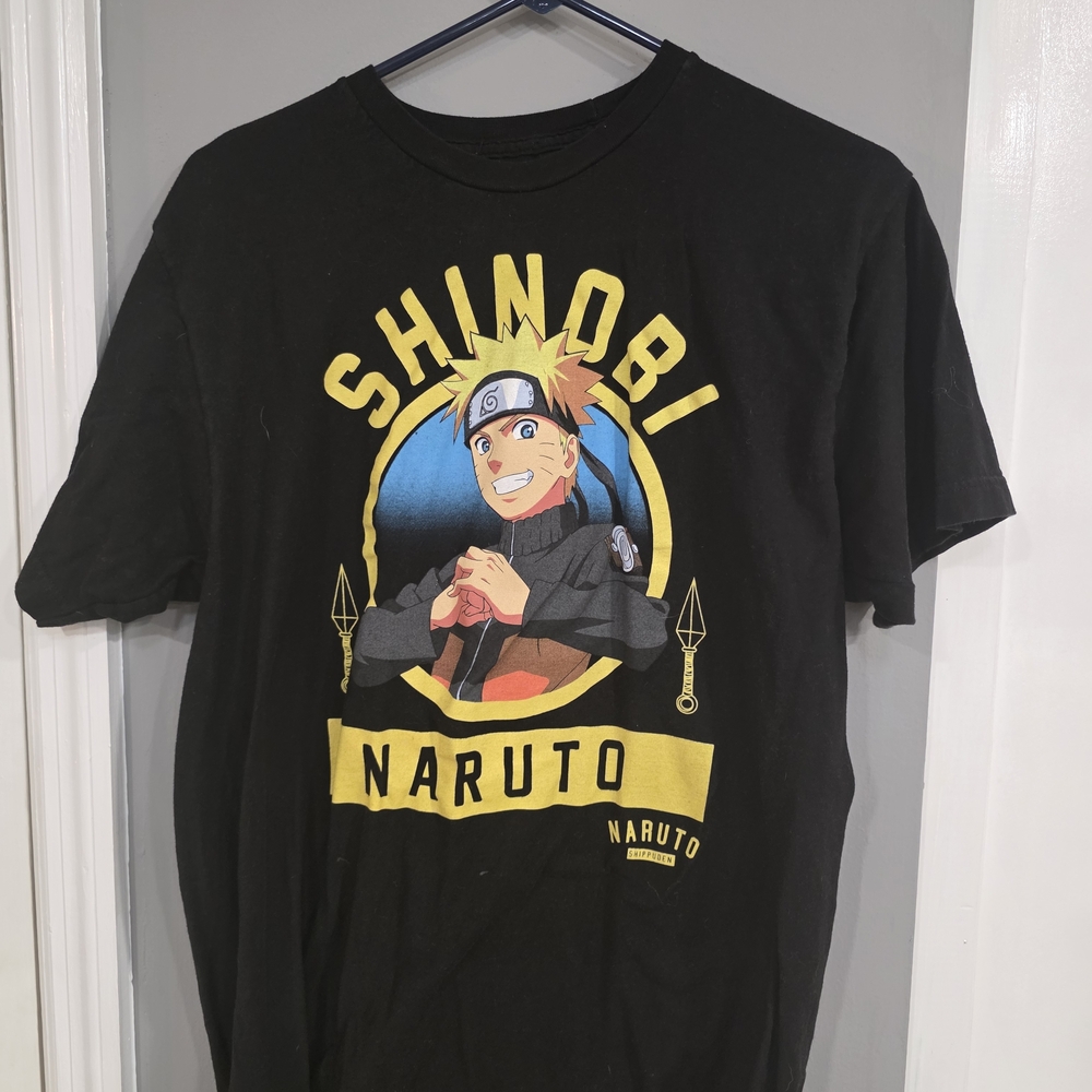 Naruto Shinobi Black T-Shirt